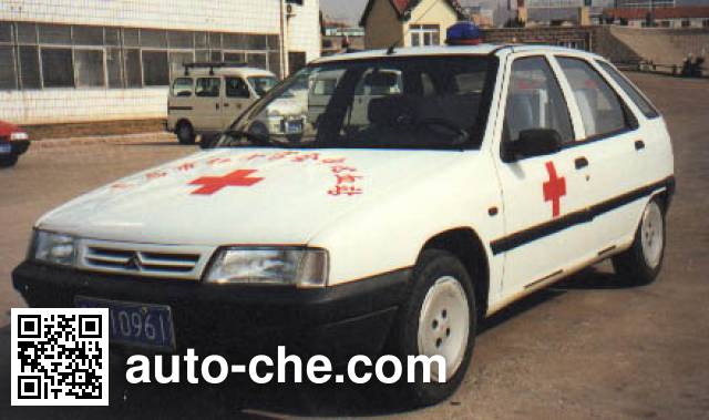 Медицинский автомобиль для перевозки плазмы крови Citroen Fukang DC5010XXJ-RH