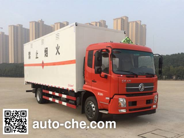 Dongfeng flammable gas transport van truck DFC5160XRQBX2V