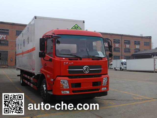Dongfeng flammable liquid transport van truck DFC5160XRYBX2V