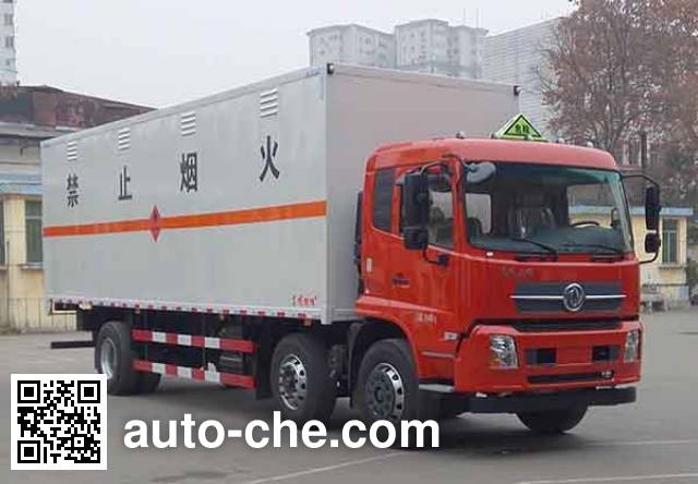 Dongfeng flammable liquid transport van truck DFC5190XRYB