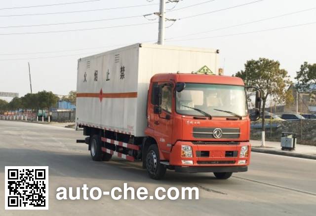 Dongfeng flammable gas transport van truck DFH5160XRQBX1DV