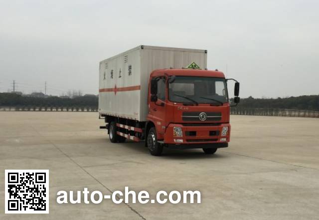 Dongfeng flammable gas transport van truck DFH5160XRQBX1JV