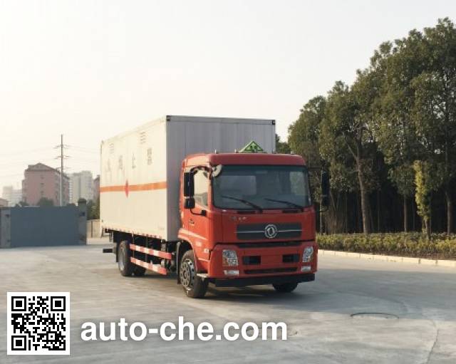 Dongfeng flammable liquid transport van truck DFH5160XRYBX1DV