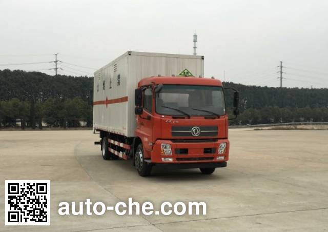 Dongfeng flammable liquid transport van truck DFH5160XRYBX1JV