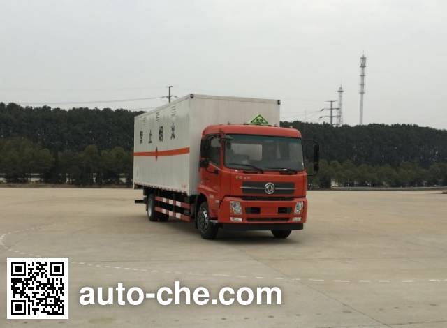 Dongfeng flammable liquid transport van truck DFH5160XRYBX2JV