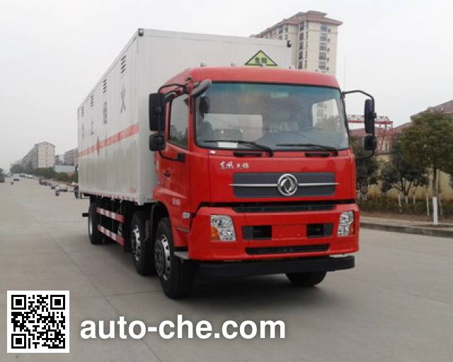 Dongfeng flammable gas transport van truck DFH5250XRQBXV