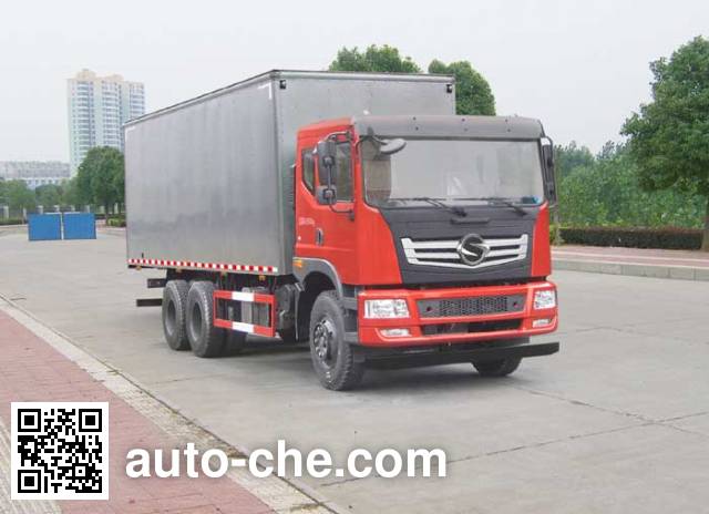 Shenyu box van truck DFS5251XXY