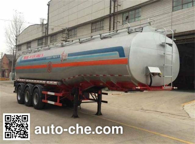 Dongfeng flammable liquid tank trailer DFZ9400GRY