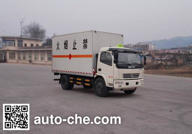 Dongfeng flammable gas transport van truck EQ5100XRQ8BDCACWXP