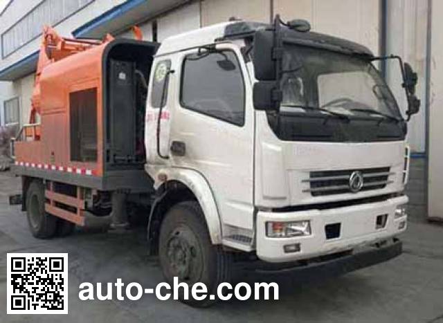Dongfeng truck mounted concrete pump EQ5123THBT