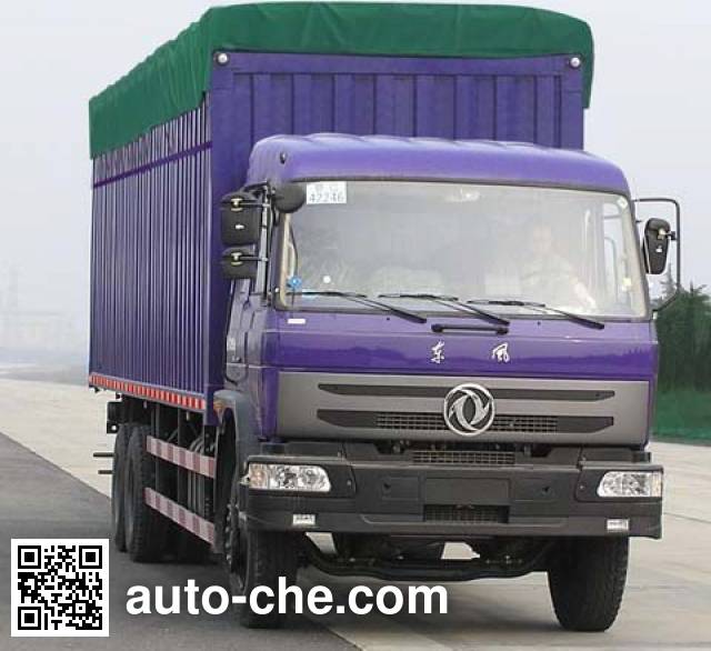 Dongfeng soft top box van truck EQ5258XXBKB3G,