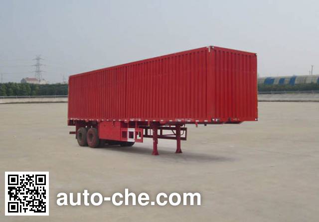 Dongfeng box body van trailer EQ9231XXYT