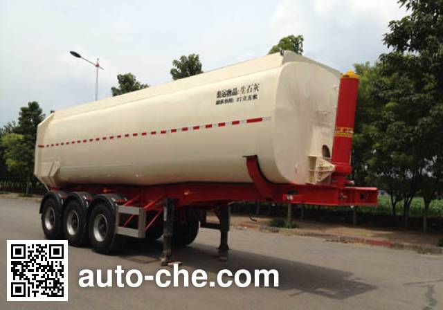 Dongfeng medium density bulk powder transport trailer EQ9400GFLT1