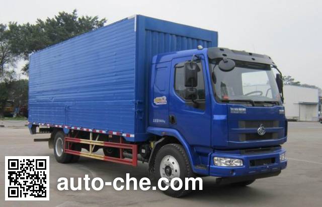 Chenglong автофургон с подъемными бортами (фургон-бабочка) LZ5161XYKM3AB