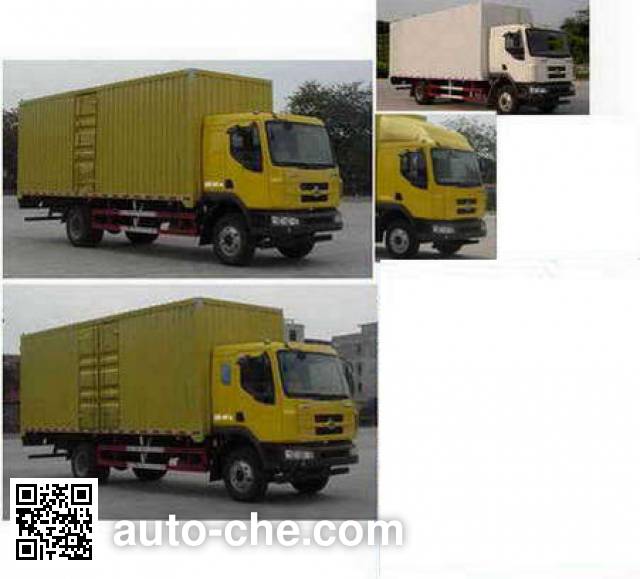 Chenglong автофургон с подъемными бортами (фургон-бабочка) LZ5182XYKM3AB