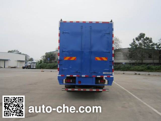 Chenglong автофургон с подъемными бортами (фургон-бабочка) LZ5122XYKM3AB