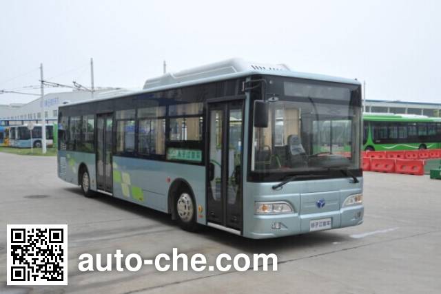 Yangtse plug-in hybrid city bus WG6120CHEVD5