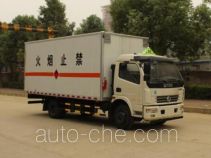 Dongfeng flammable gas transport van truck DFA5080XRQ12D3AC