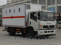 Dongfeng flammable gas transport van truck EQ5090XRQ8GDCAC