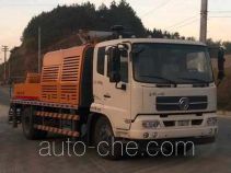 Бетононасос на базе грузового автомобиля Dongfeng EQ5120THBT